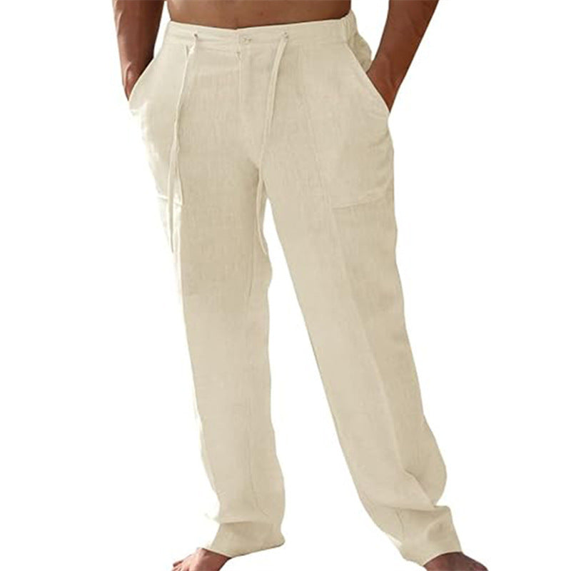 Pantalon Lin Homme – Léger, Confortable pour l’Étés