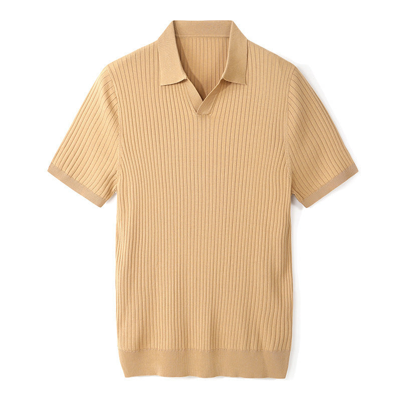 Polo Homme - Côtelé Confortable Tissu Respirant