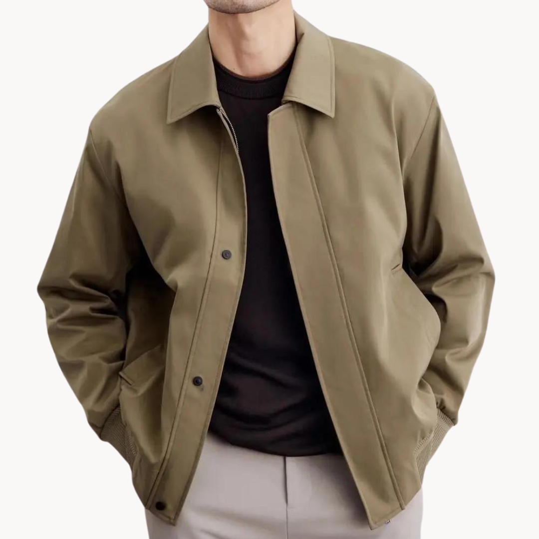 Veste en Polyester de Haute Qualité, Ajustement Sur Mesure – Kaki, Noir et Gris Foncé, Idéale pour Toutes les Occasions-1