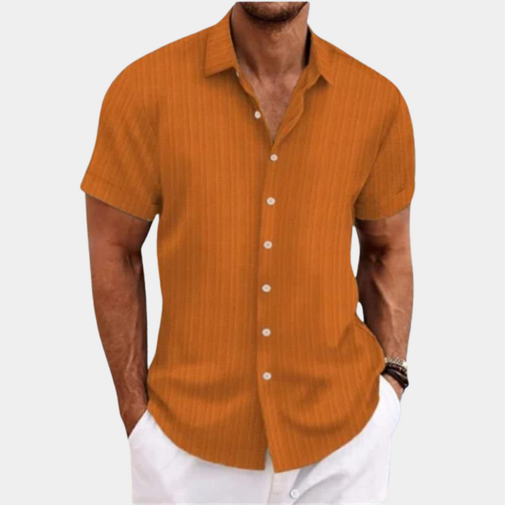 Chemise Homme – Manches Courtes, Chic et Confortable