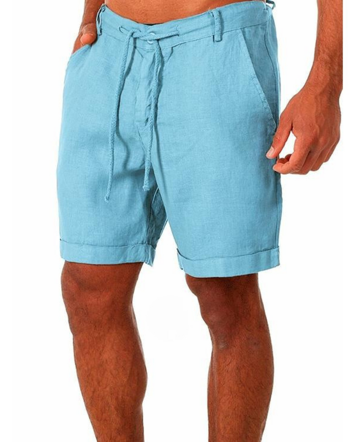 Short Homme - Lin Décontracté Confort Été Plage
