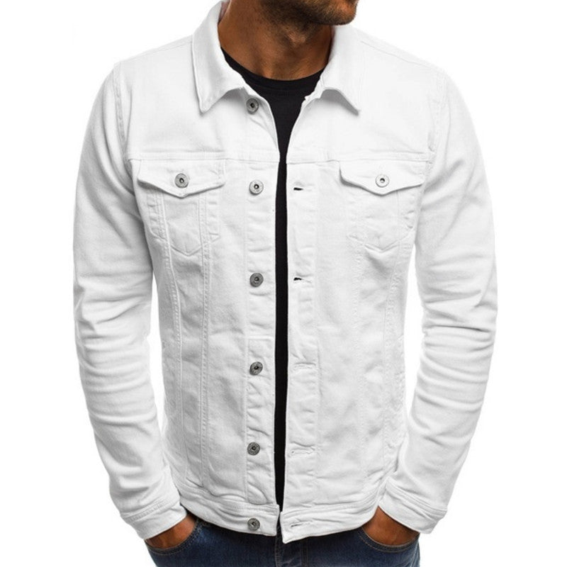 Veste en Jean Homme Décontractée en Denim Bleu – Confort Optimal et Style Unique, Tailles M à 3XL-2