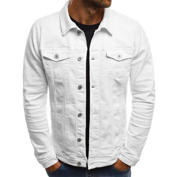 Veste en Jean Homme Décontractée en Denim Bleu – Confort Optimal et Style Unique, Tailles M à 3XL-2