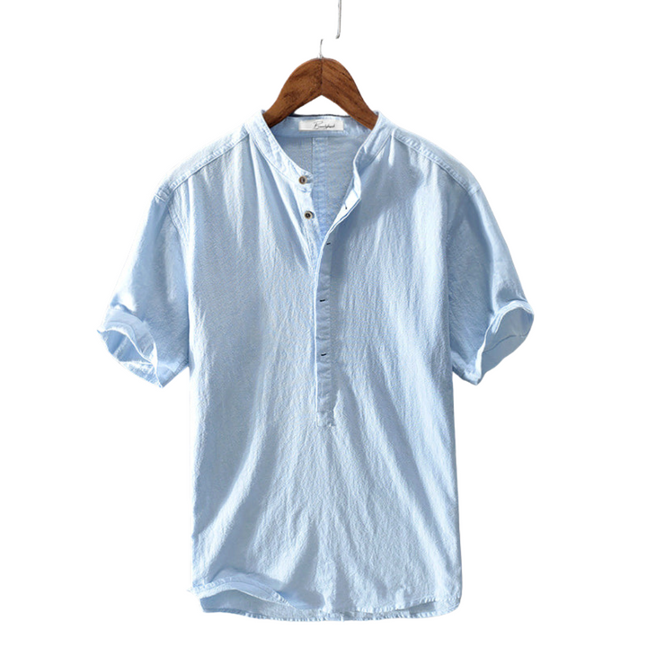 Chemise en Lin Premium pour Homme – Confort et Élégance, Disponible en Plusieurs Tailles et Couleurs-1