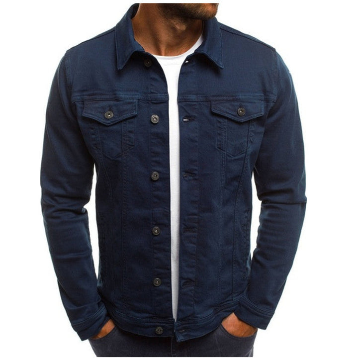 Veste en Jean Homme Décontractée en Denim Bleu – Confort Optimal et Style Unique, Tailles M à 3XL-6