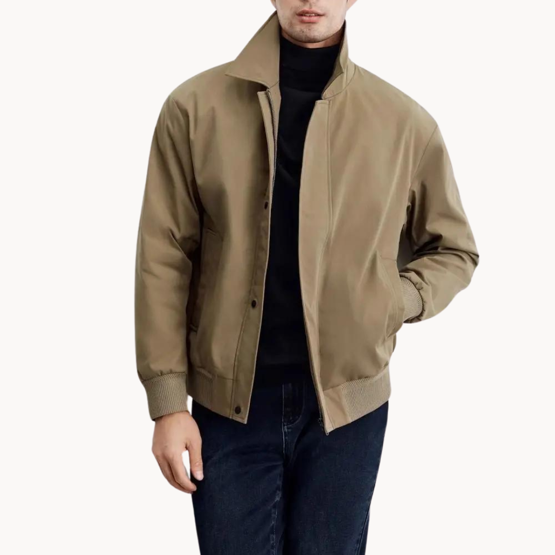 Veste en Polyester de Haute Qualité, Ajustement Sur Mesure – Kaki, Noir et Gris Foncé, Idéale pour Toutes les Occasions-4
