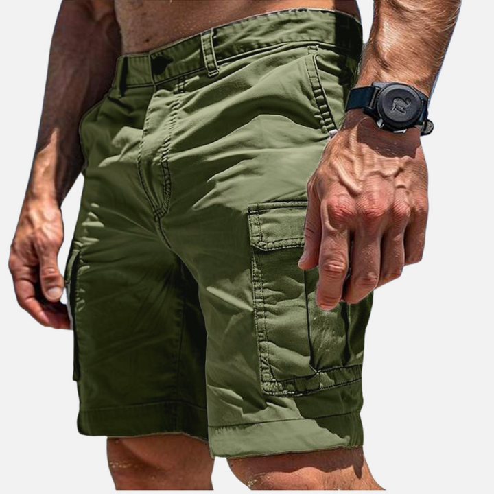 Short Cargo Homme - Confortable Respirant Poches Pratiques