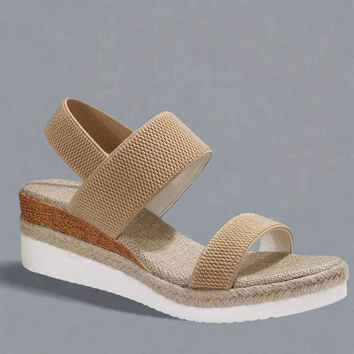 Sandales Orthopédiques Femme Amelia en Cuir Synthétique, Confort et Élégance, Semelle Antidérapante, Tailles 36 à 42 5