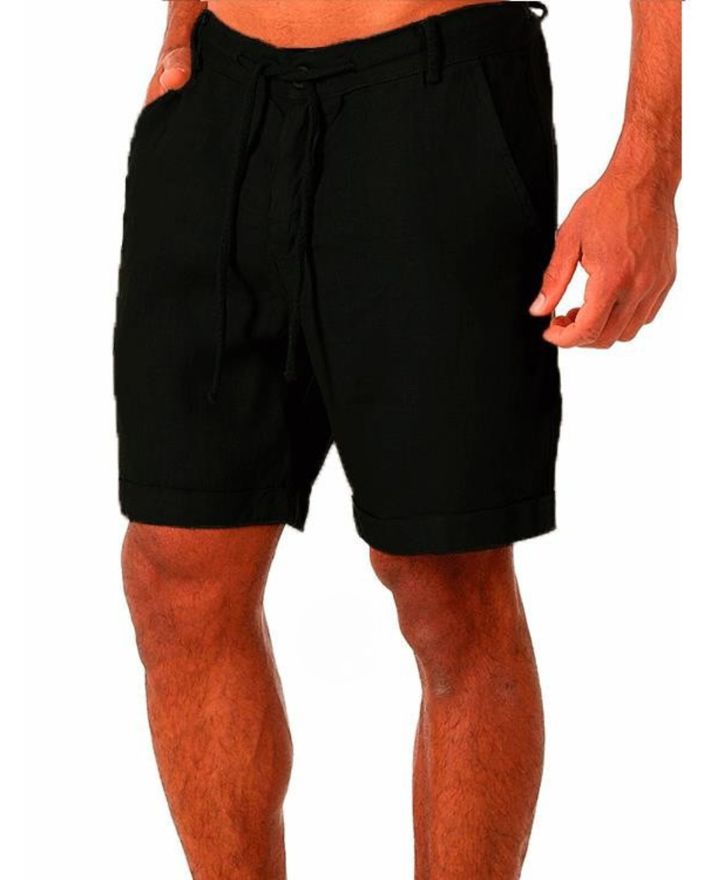Short Homme - Lin Décontracté Confort Été Plage