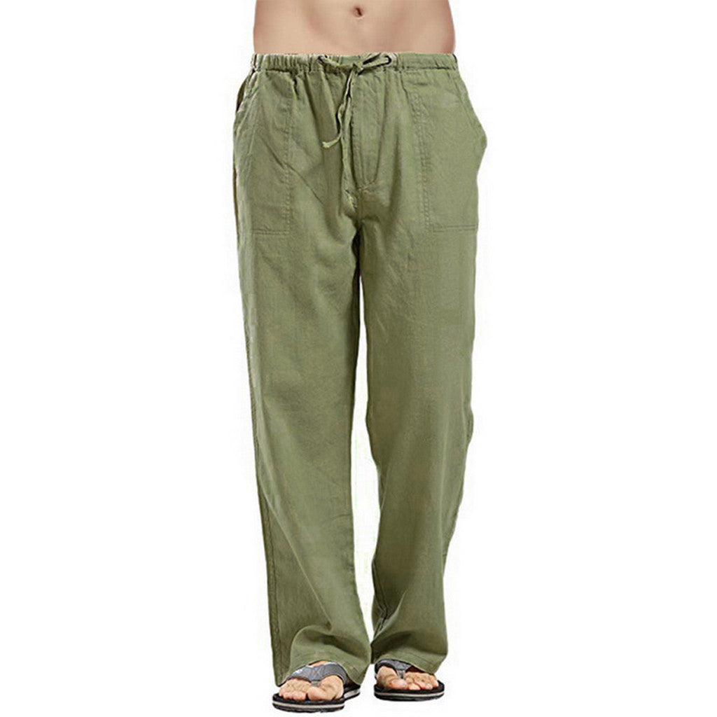 Pantalon en Lin Homme – Léger, Confortable et Idéal pour l’Été