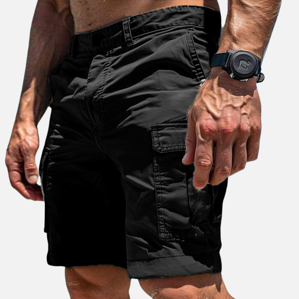 Short Cargo Homme - Confortable Respirant Poches Pratiques