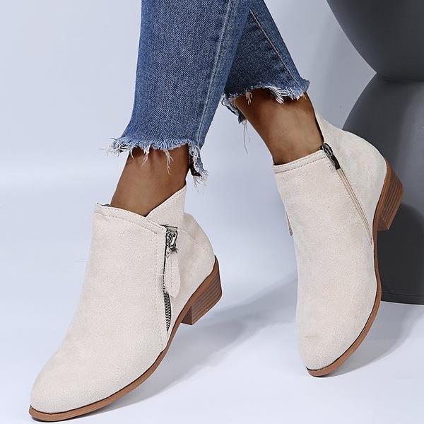 Bottes Orthopédiques en Cuir pour Femmes avec Soutien Optimal et Fermeture Éclair – Confort Élégant pour Toutes Saisons-6