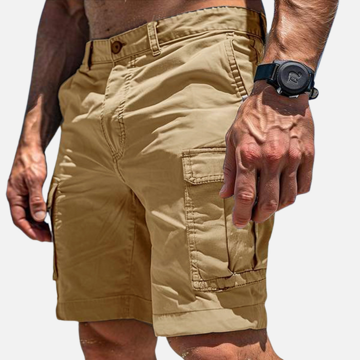 Short Cargo Homme - Confortable Respirant Poches Pratiques