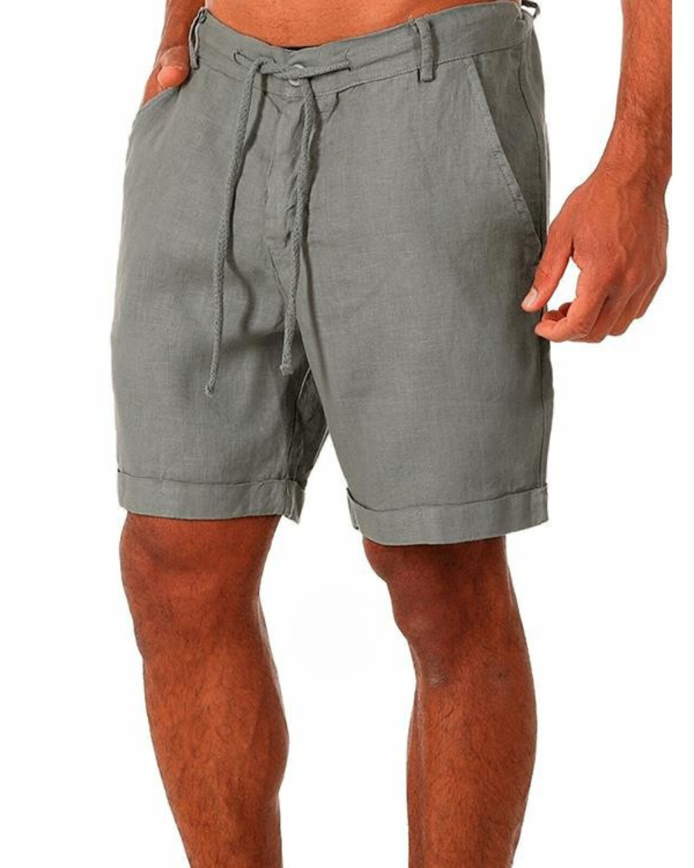 Short Homme - Lin Décontracté Confort Été Plage