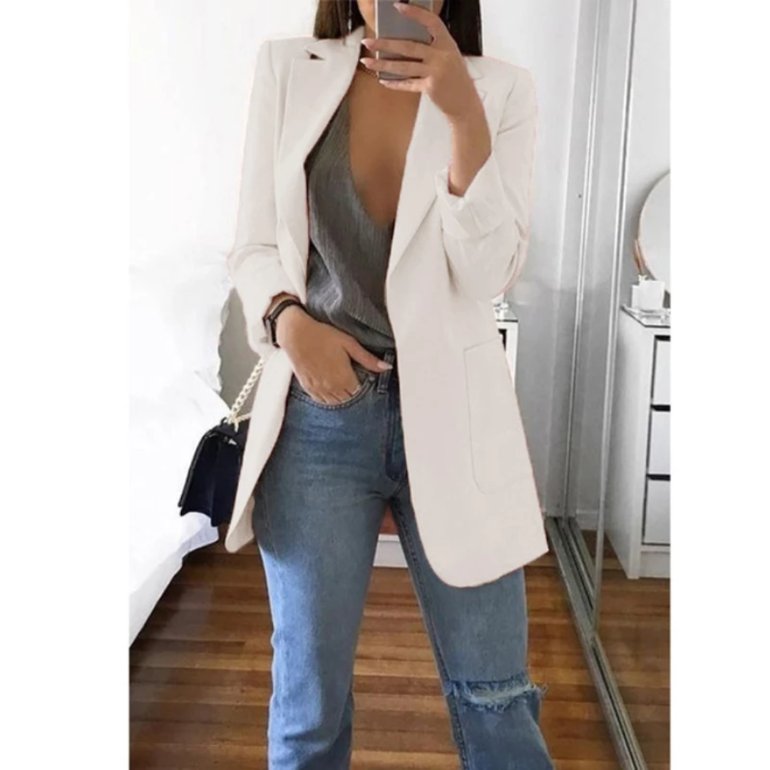 Variant image for Blazer Décontracté Élégant Femme Lucas – Confort Optimal, Manches Longues, Coupe Ajustée, Plusieurs Tailles Disponibles-22