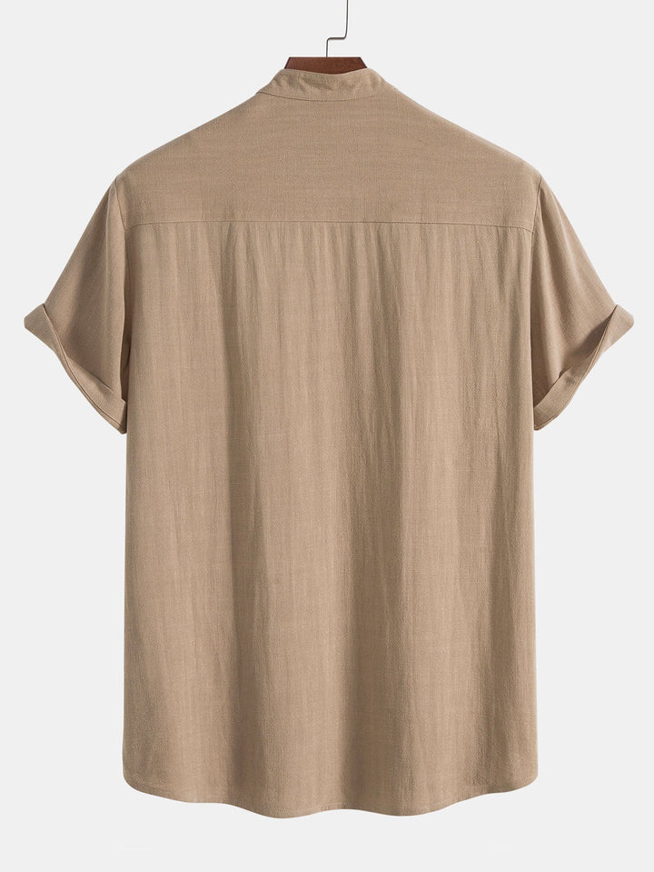 Ensemble d’Été Homme – Chemise et Pantalon Léger en Lin Assortis