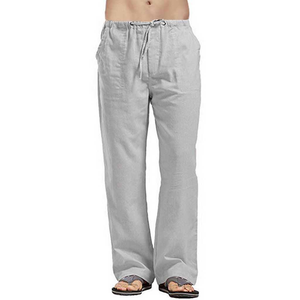 Pantalon en Lin Homme – Léger, Confortable et Idéal pour l’Été