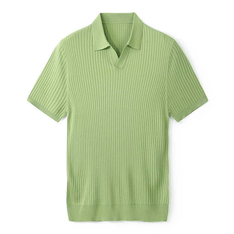 Polo Homme - Côtelé Confortable Tissu Respirant