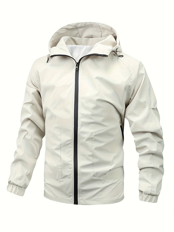 Variant image for Veste Homme Polyvalente avec Capuche – Robuste pour Printemps/Automne, Long Manches, Décontractée, Confort Optimal-3