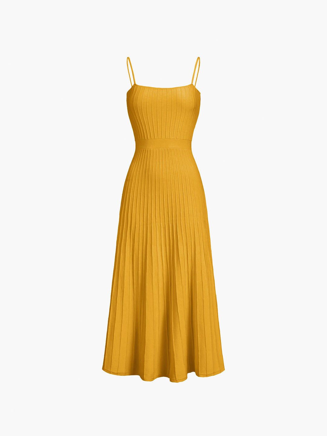 Variant image for Robe Midi Femme Chic en Polyester et Viscose – Décolleté Sans Manches, Ajustement Régulier, Parfaite pour Toutes les Occasions-16