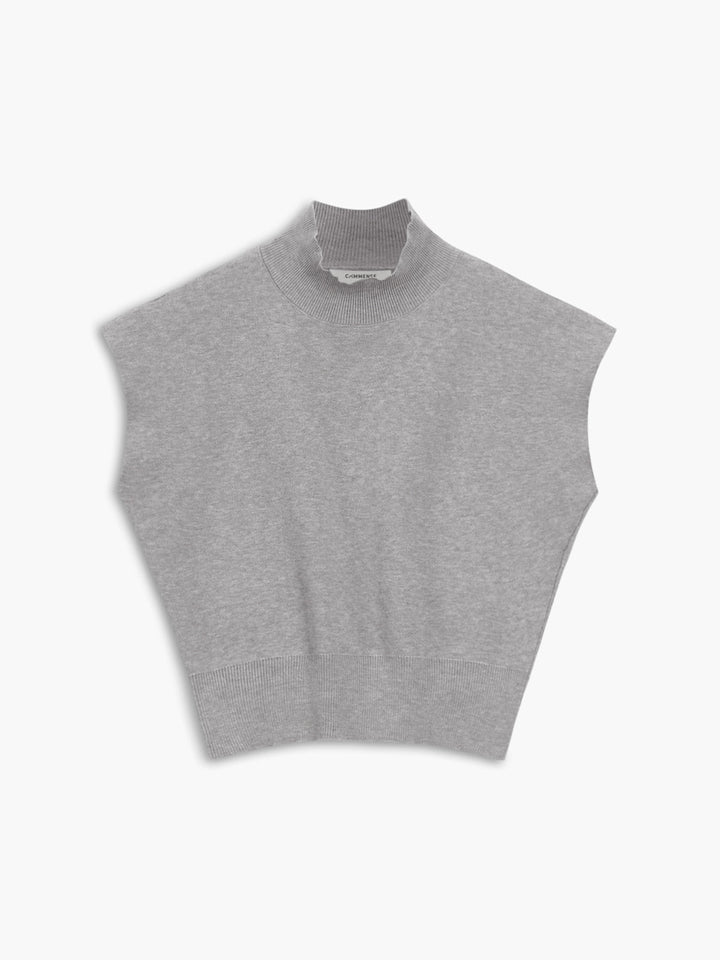 Variant image for Gilet Sans Manche Femme en Tricot Noir – Confortable, Ajustement Régulier, Idéal pour Toutes Saisons-21