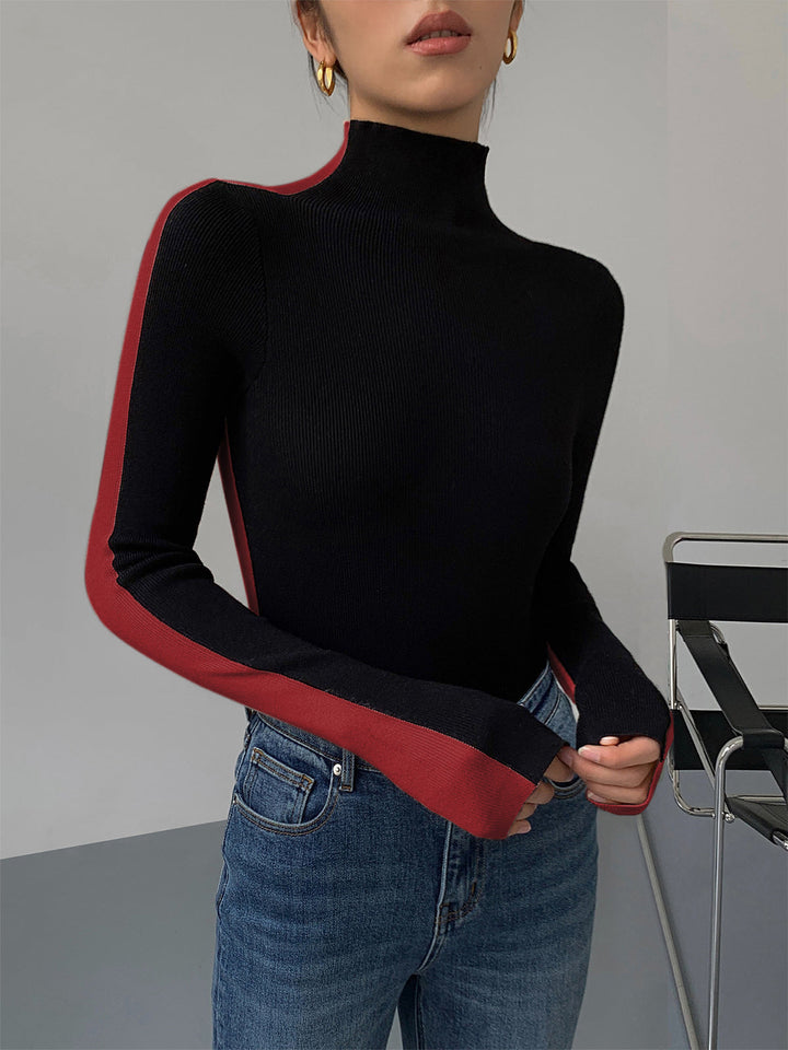 Variant image for Haut en Tricot à Manches Longues Double Face – Confortable et Élégant, Ajustement Régulier, Disponible en Tailles XS à XL-26