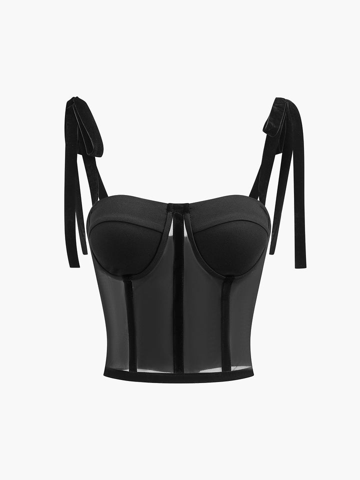 Haut Femme Sans Manches en Polyester Élastique – Décolleté Slim, Confort Optimal, Disponible de XS à XL-3