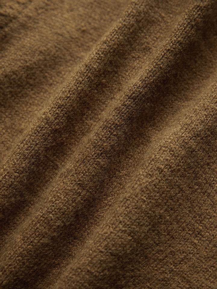 Cardigan Écourté Femme en Acrylique – Confortable et Chaud avec Col Élégant, Idéal pour les Journées Fraîches-3