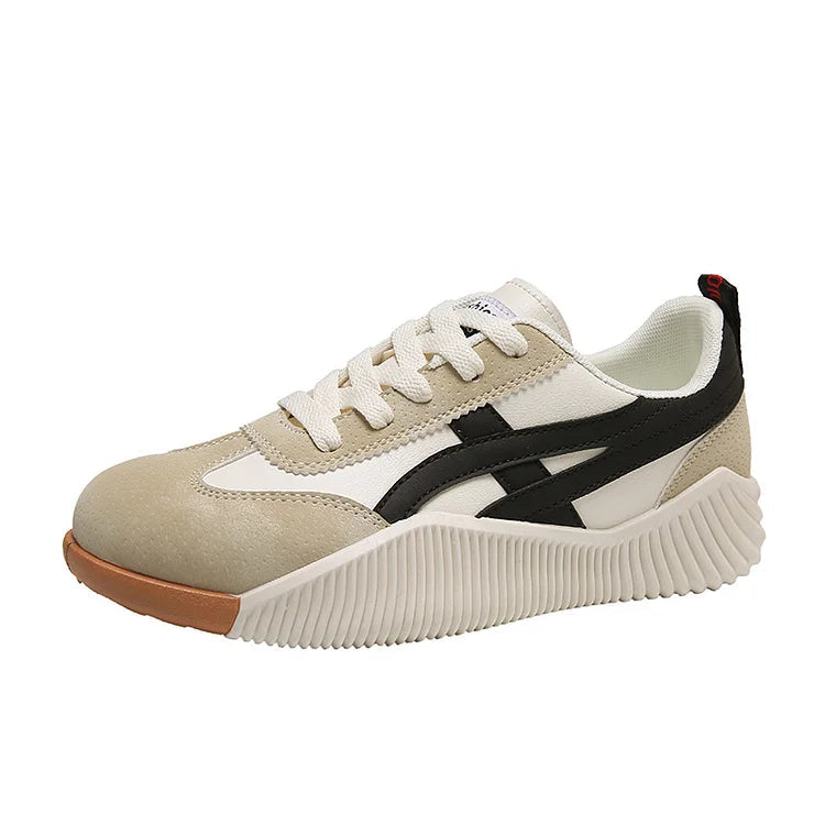 Baskets Confortables en Cuir Écologique – Semelle Antidérapante et Respirante 2