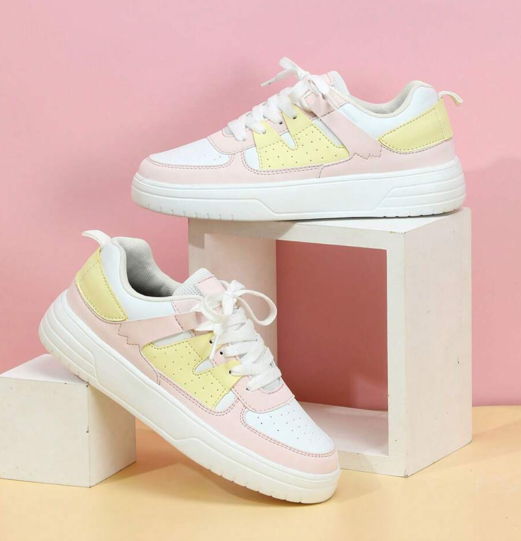 Baskets Douces et Chic pour Femmes - Confort et Style avec Imprimés Variés 0