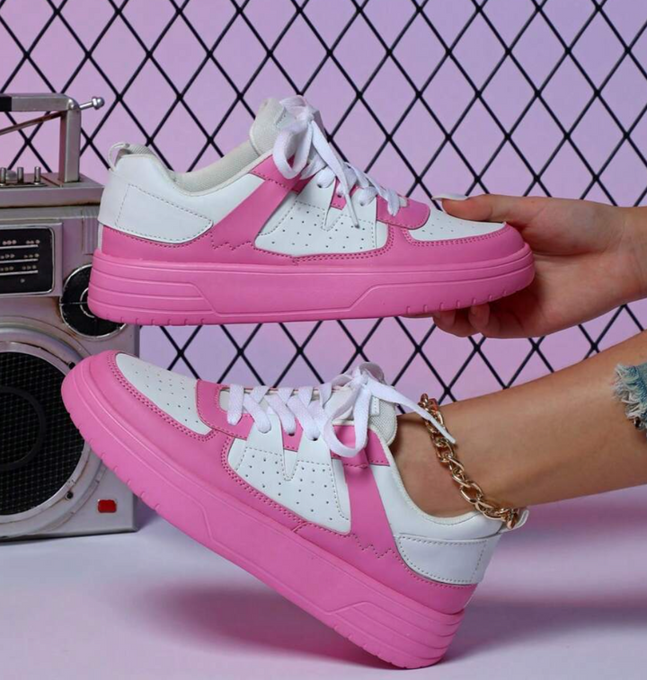 Baskets Douces et Chic pour Femmes - Confort et Style avec Imprimés Variés 10