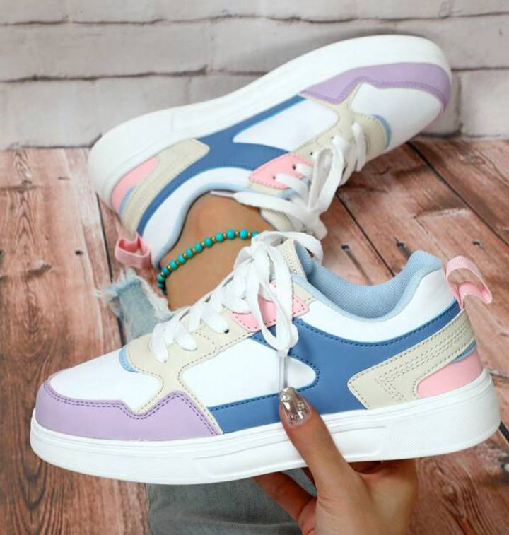 Baskets Douces et Chic pour Femmes - Confort et Style avec Imprimés Variés 13