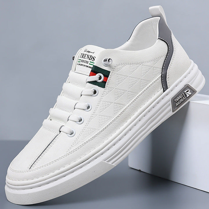Baskets en Cuir pour Hommes – Sneakers Élégants et Confortables, Disponibles en Tailles 40 à 46 2