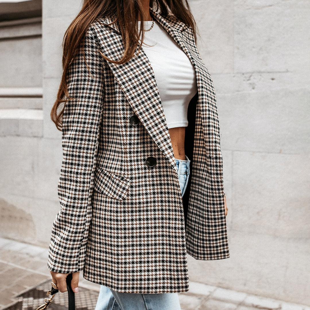 Blazer Femme Classique en Fibres Naturelles – Élégance et Confort pour Toutes Occasions, Tailles S à XL 2