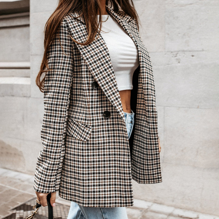 Blazer Femme Classique en Fibres Naturelles – Élégance et Confort pour Toutes Occasions, Tailles S à XL 2