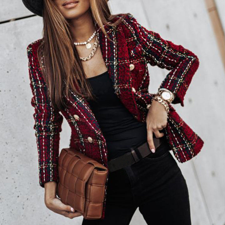 Blazer Noir Femme Élégant - Veste Blazer Professionnelle Ajustée pour Toutes Occasions, Confort et Style Moderne 3