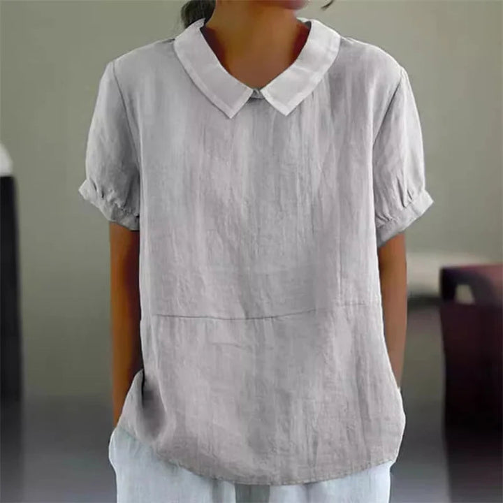 Blouse Douce et Confortable à Manches Courtes – Tissu Respirant et Élégant 6
