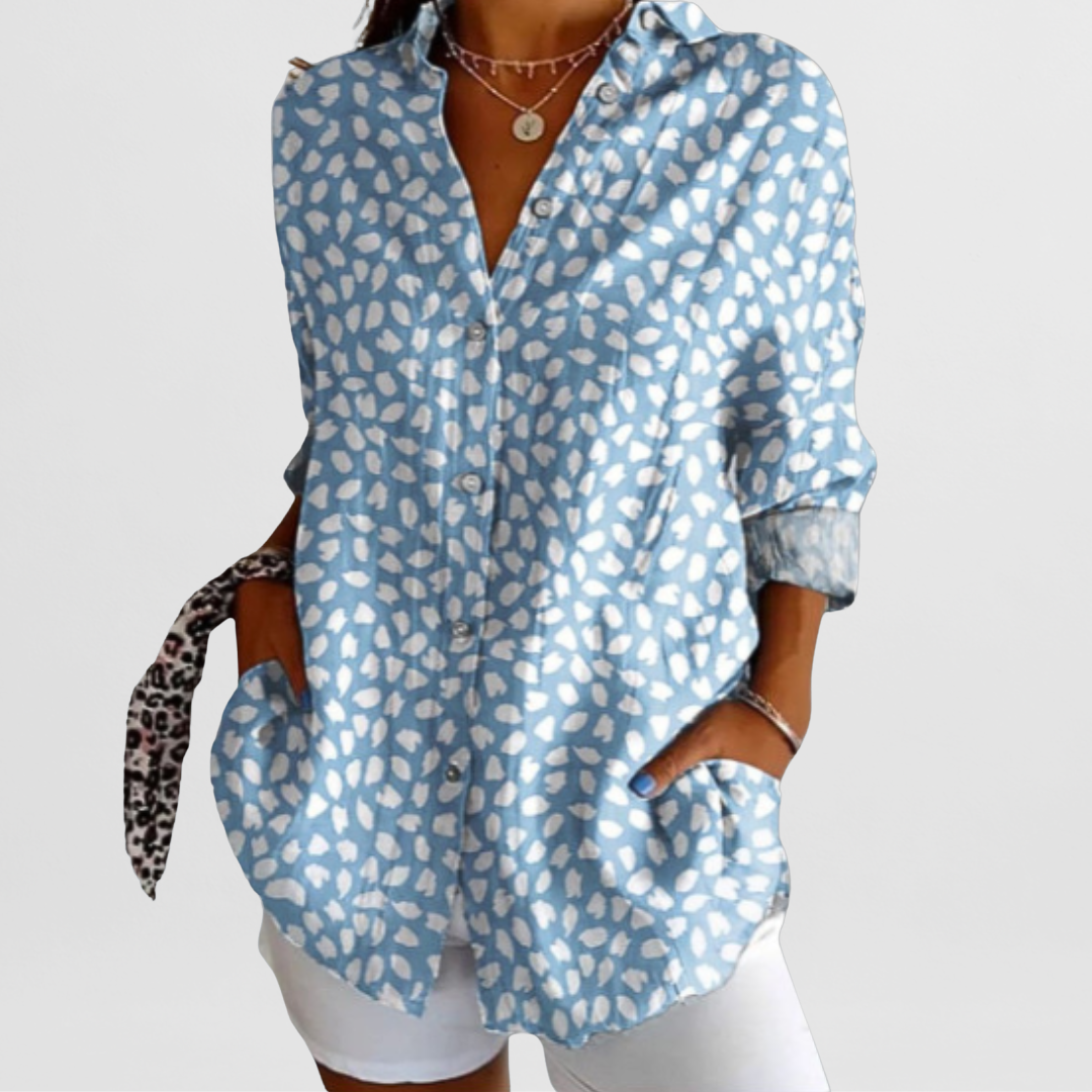 Blouse Femme Élégante en Coton Premium – Confort et Style pour Toutes Occasions 0