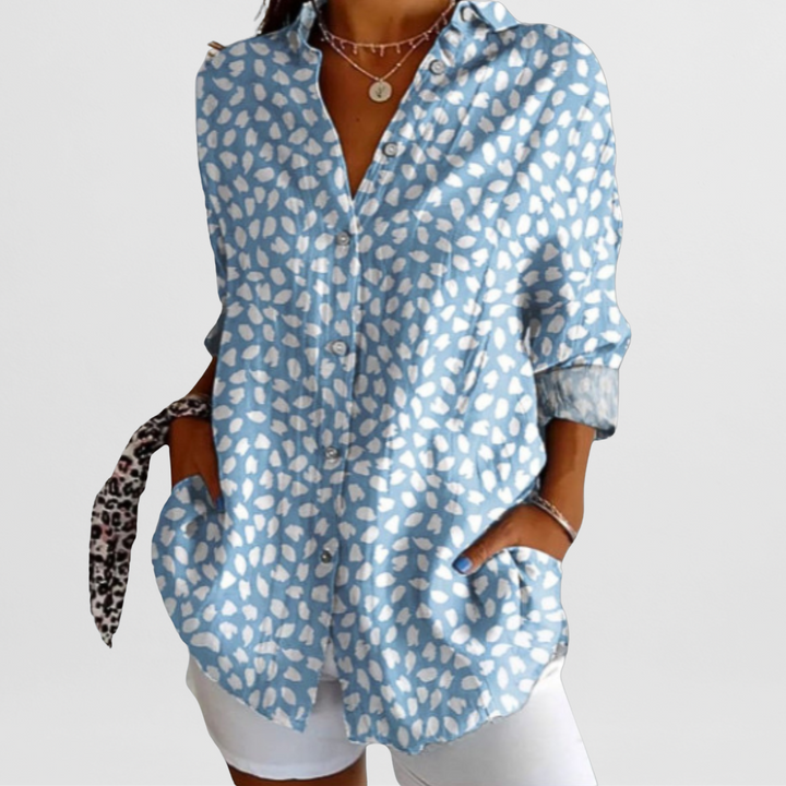Blouse Femme Élégante en Coton Premium – Confort et Style pour Toutes Occasions 0