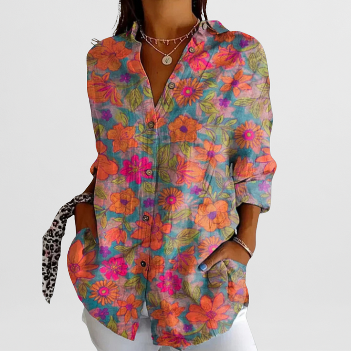 Blouse Femme Élégante en Coton Premium – Confort et Style pour Toutes Occasions 2
