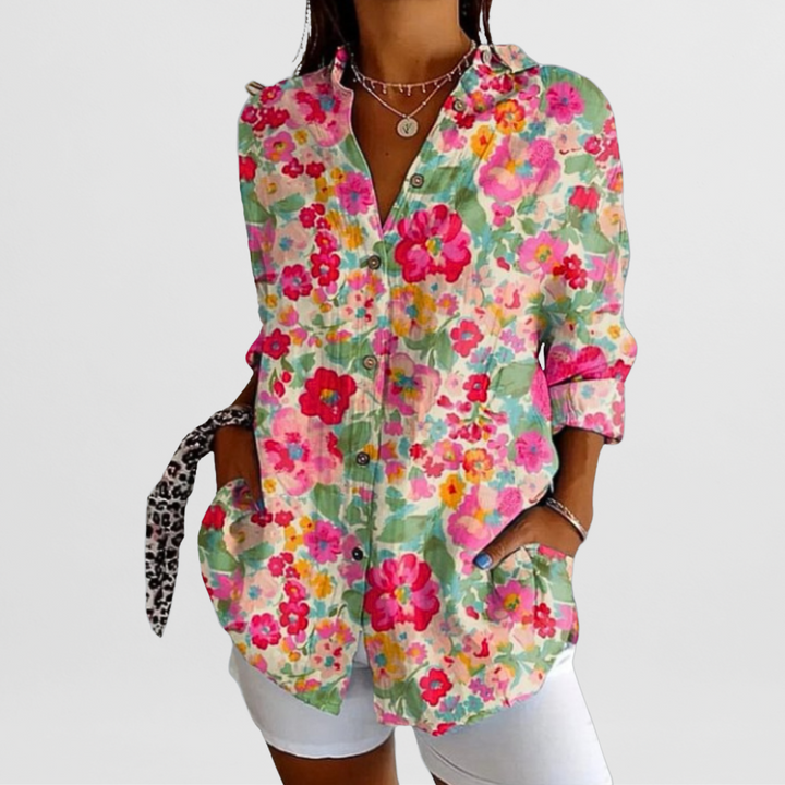 Blouse Femme Élégante en Coton Premium – Confort et Style pour Toutes Occasions 4