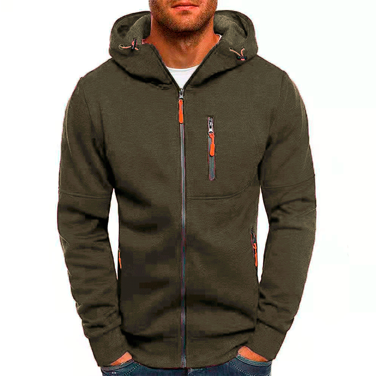 Sweat à Capuche Homme Doublé en Polaire – Confort Optimal et Style Décontracté, Disponible en M à 4XL-1