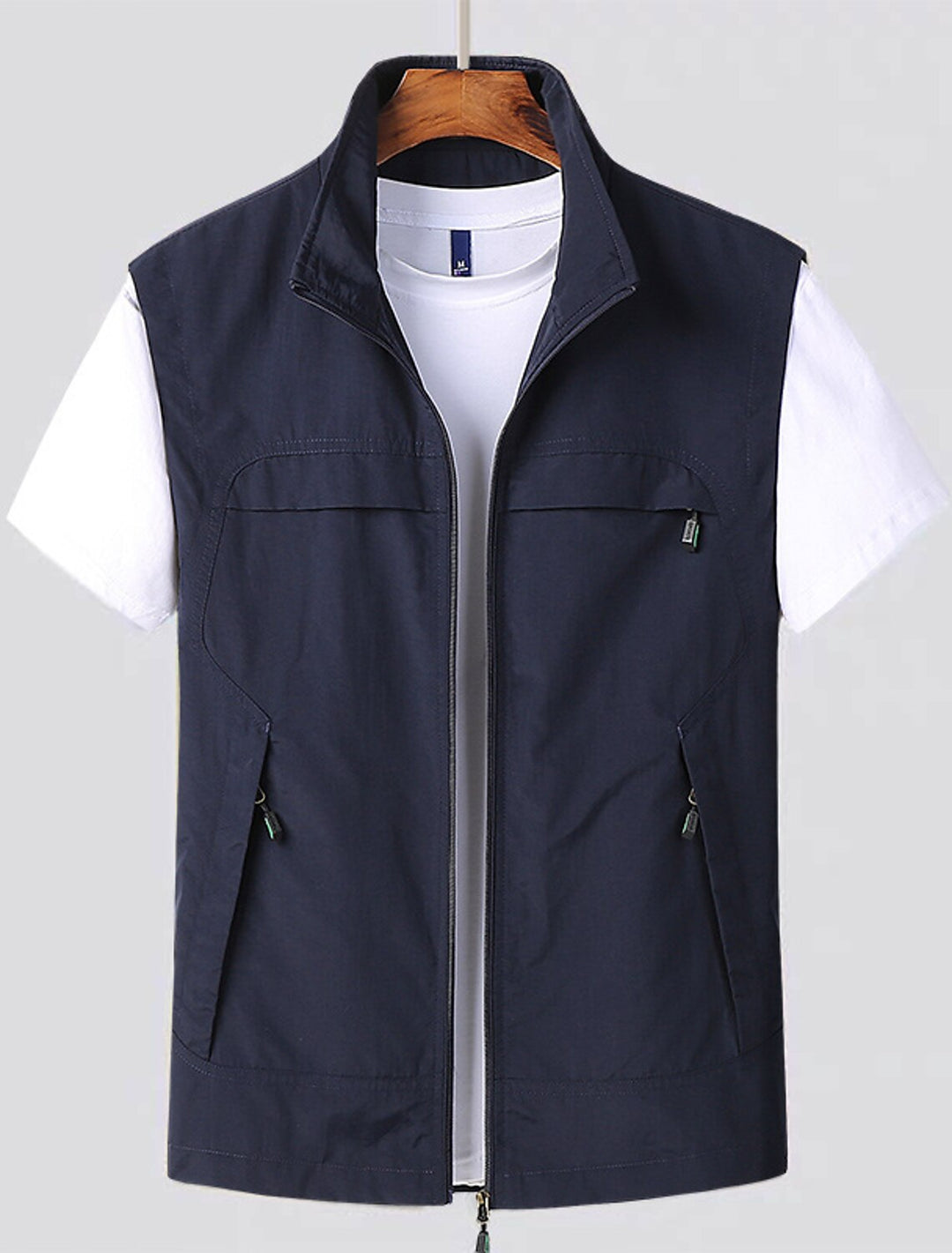 Cardigan Léger à Manches Courtes pour Homme – Tissu à Séchage Rapide et Respirant 0