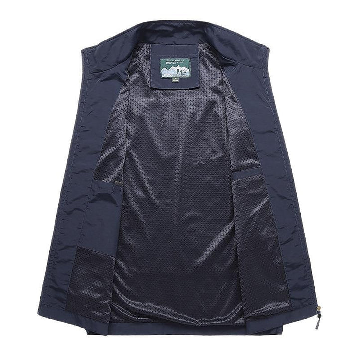 Cardigan Léger à Manches Courtes pour Homme – Tissu à Séchage Rapide et Respirant 2