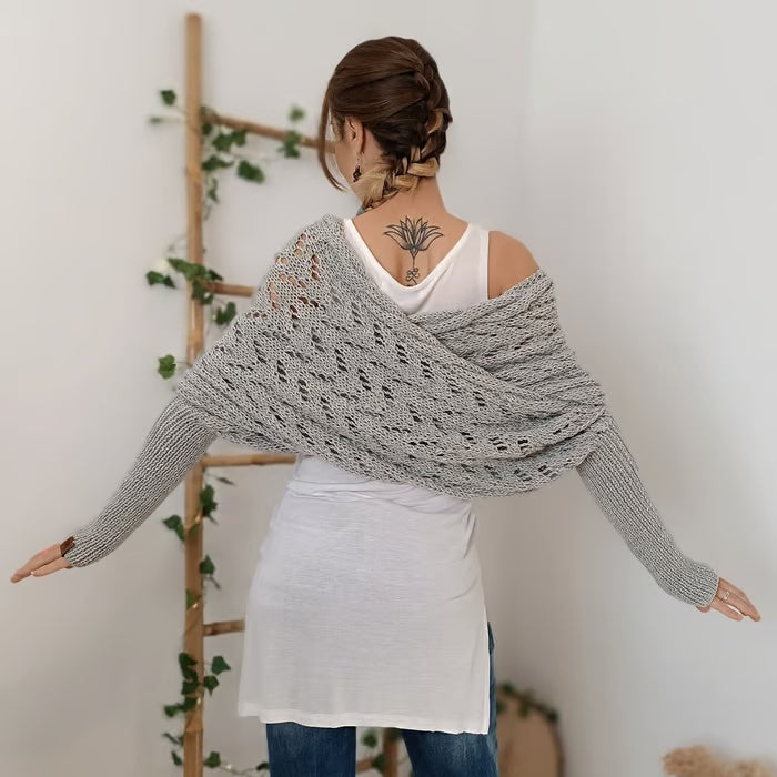 Châle Tricoté Boho Élégant et Confortable – Idéal pour Toutes les Saisons 5