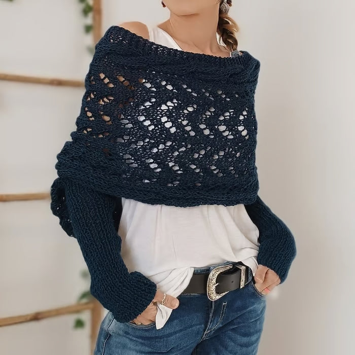 Châle Tricoté Boho Élégant et Confortable – Idéal pour Toutes les Saisons 6