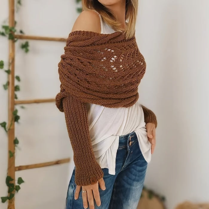 Châle Tricoté Boho Élégant et Confortable – Idéal pour Toutes les Saisons 7