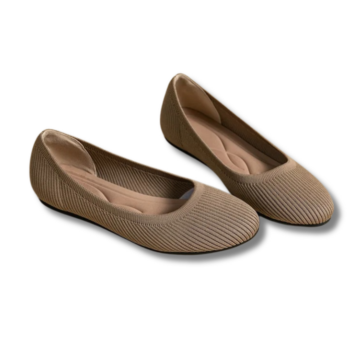 Chaussures de ballet confortables et élégantes avec semelle flexible et détail en nœud 2