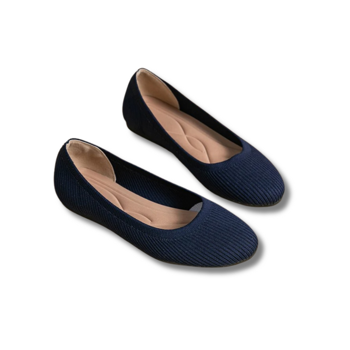 Chaussures de ballet confortables et élégantes avec semelle flexible et détail en nœud 5