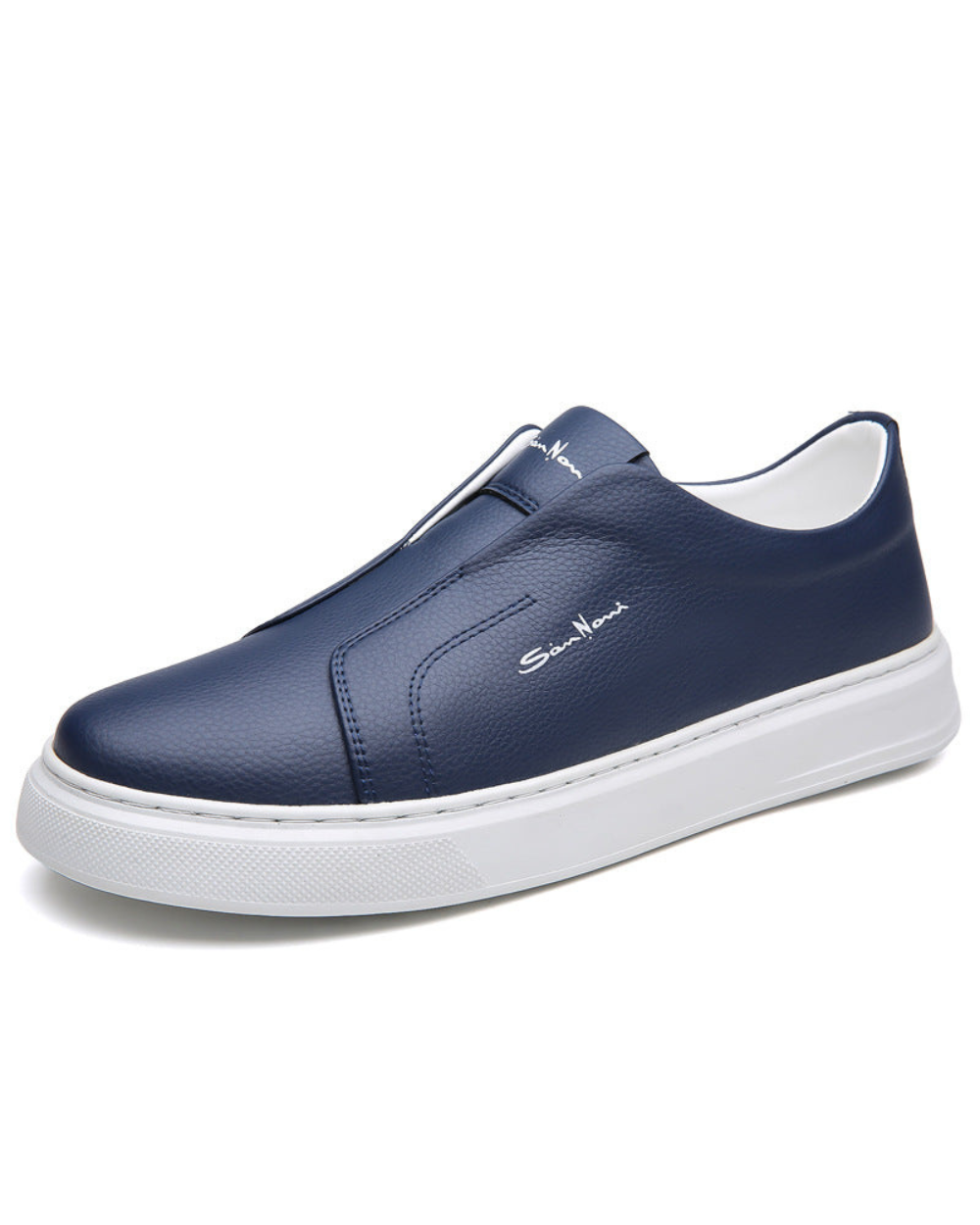 Chaussures en Cuir Slip-On pour Hommes – Confort Élégant, Taille 40 à 46, Semelle Antidérapante 1
